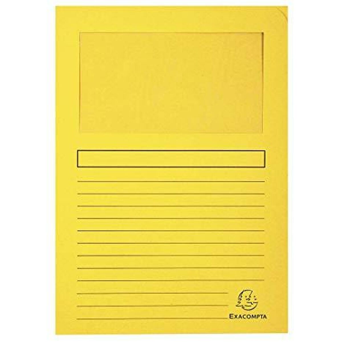 Set of Subfolders Exacompta A4 100 Pieces (4 Units)