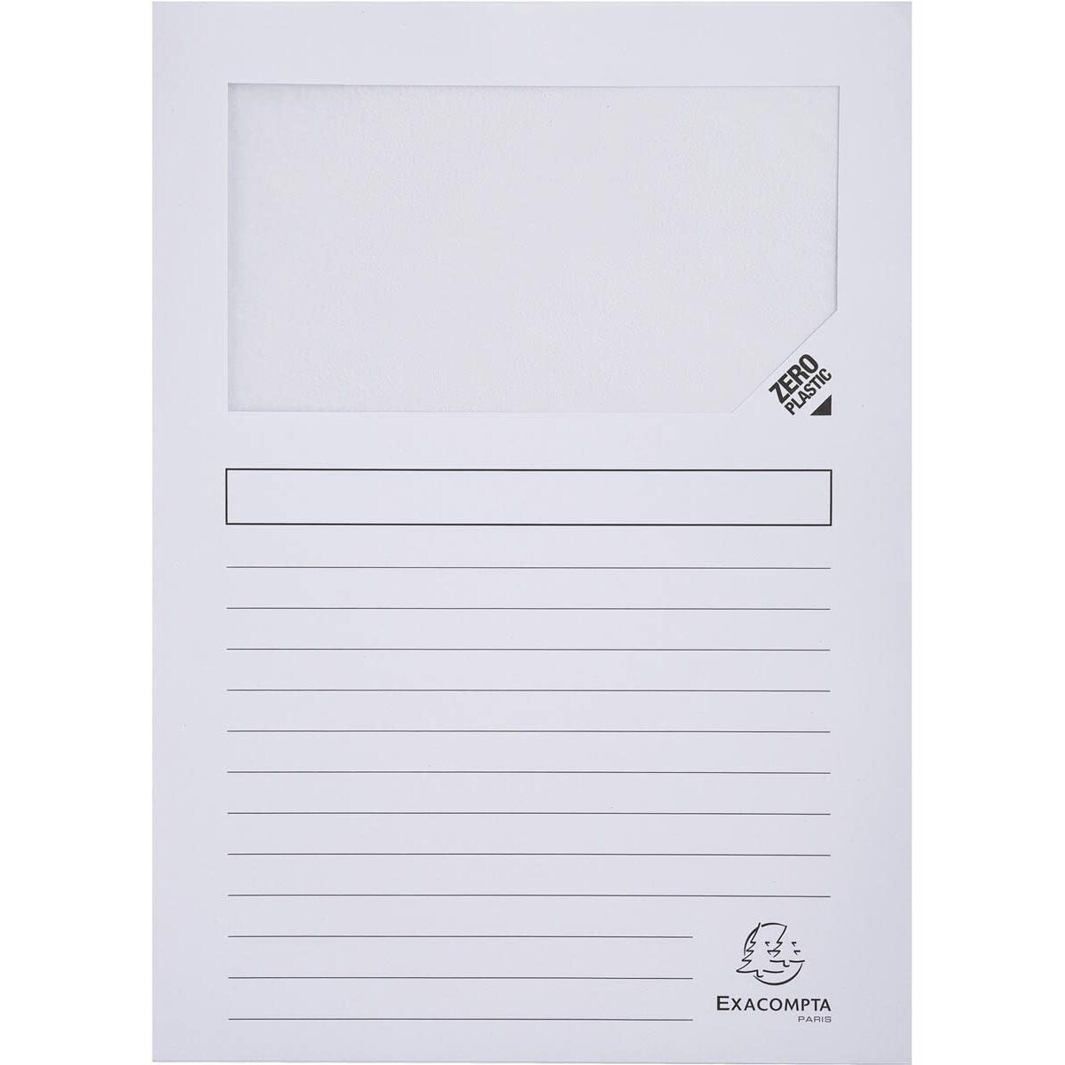 Subfolder Exacompta Forever White A4 100 Pieces (4 Units)