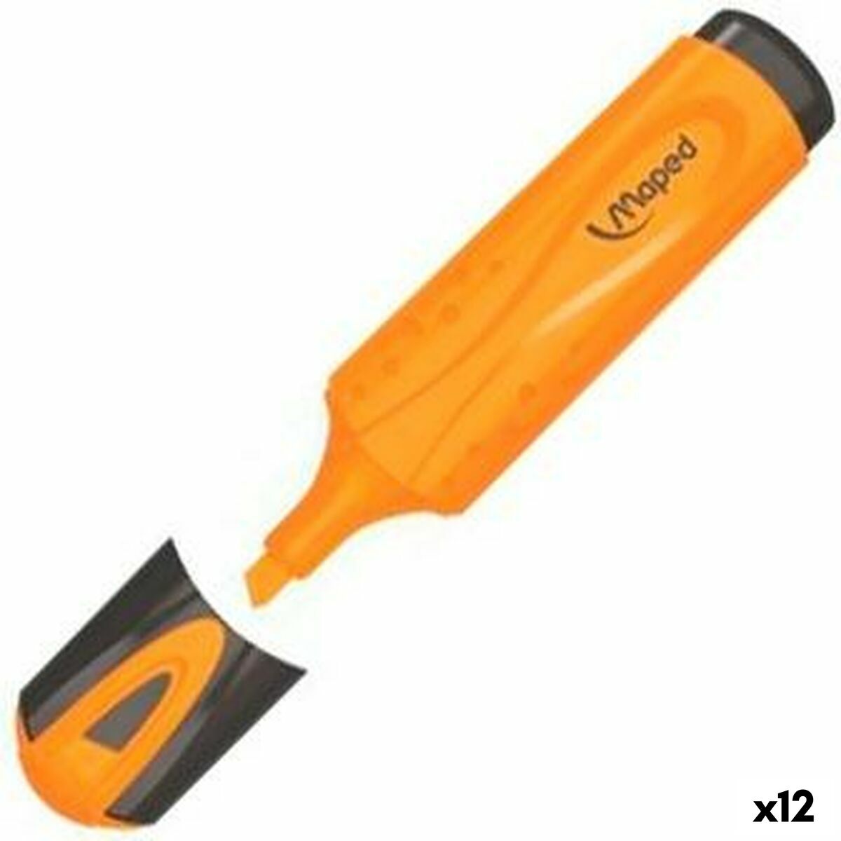 Fluorescent Marker Maped Peps Classic Orange (12 Units) Fluorescent Marker Maped Peps Classic Orange (12 Units)