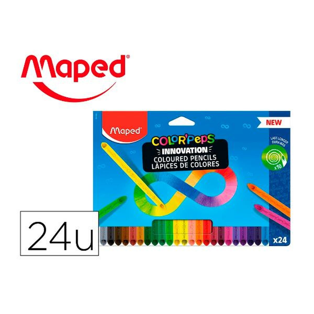 Colouring pencils Maped COLOR´PEPS INFINITY Multicolour Colouring pencils Maped COLOR´PEPS INFINITY Multicolour