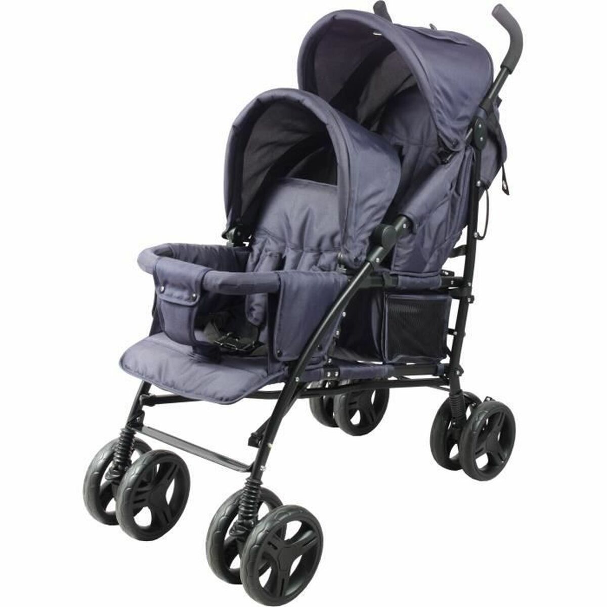Baby’s Pushchair Bambisol Double Cane Navy Blue Baby’s Pushchair Bambisol Double Cane Navy Blue