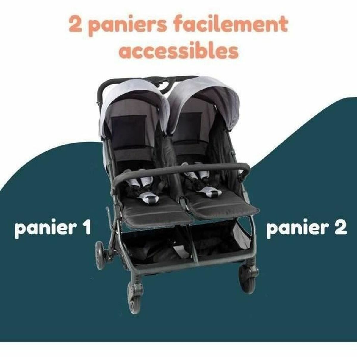Baby’s Pushchair Bambisol Grey