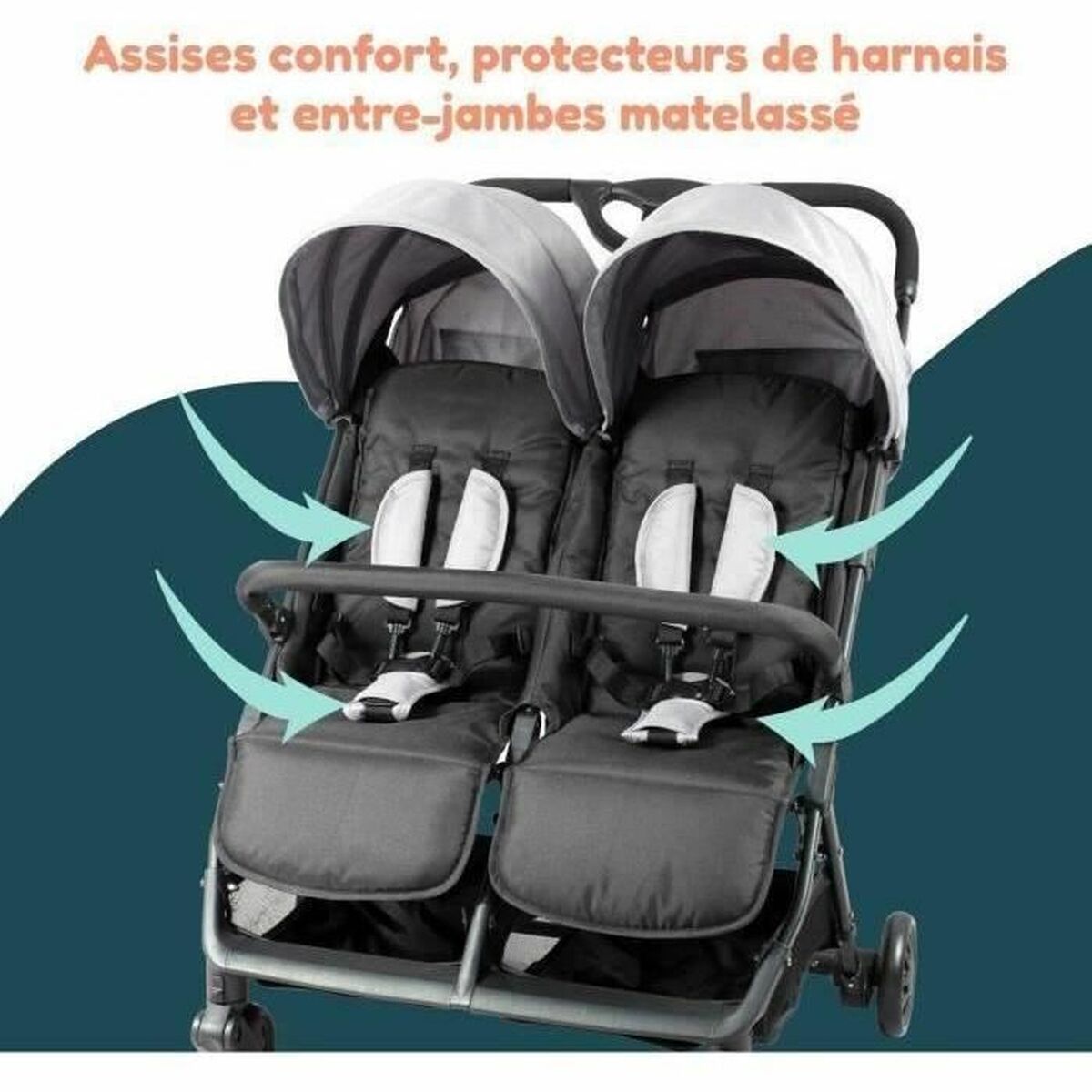 Baby’s Pushchair Bambisol Grey