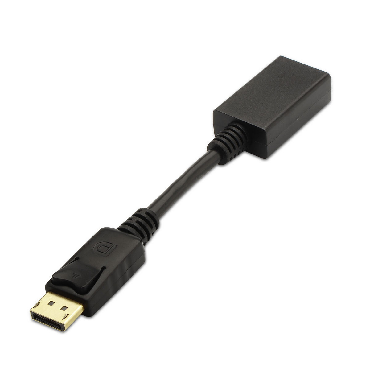 DisplayPort to HDMI Adapter Aisens A125-0134 Black 15 cm DisplayPort to HDMI Adapter Aisens A125-0134 Black 15 cm