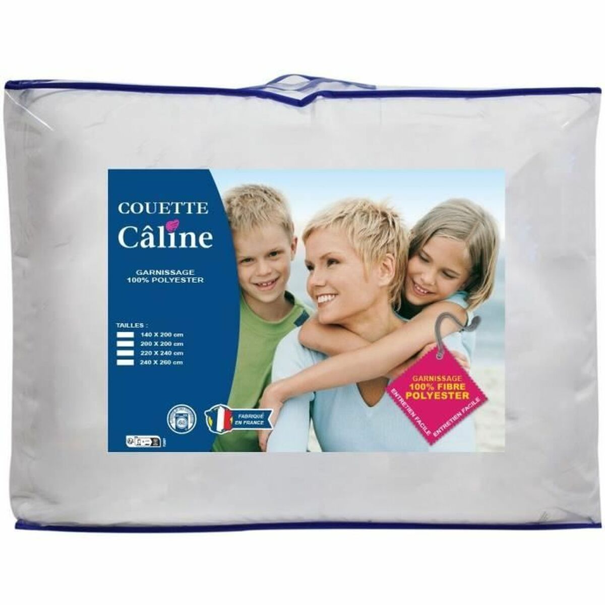 Duvet White 250 g/m 220 x 240 cm