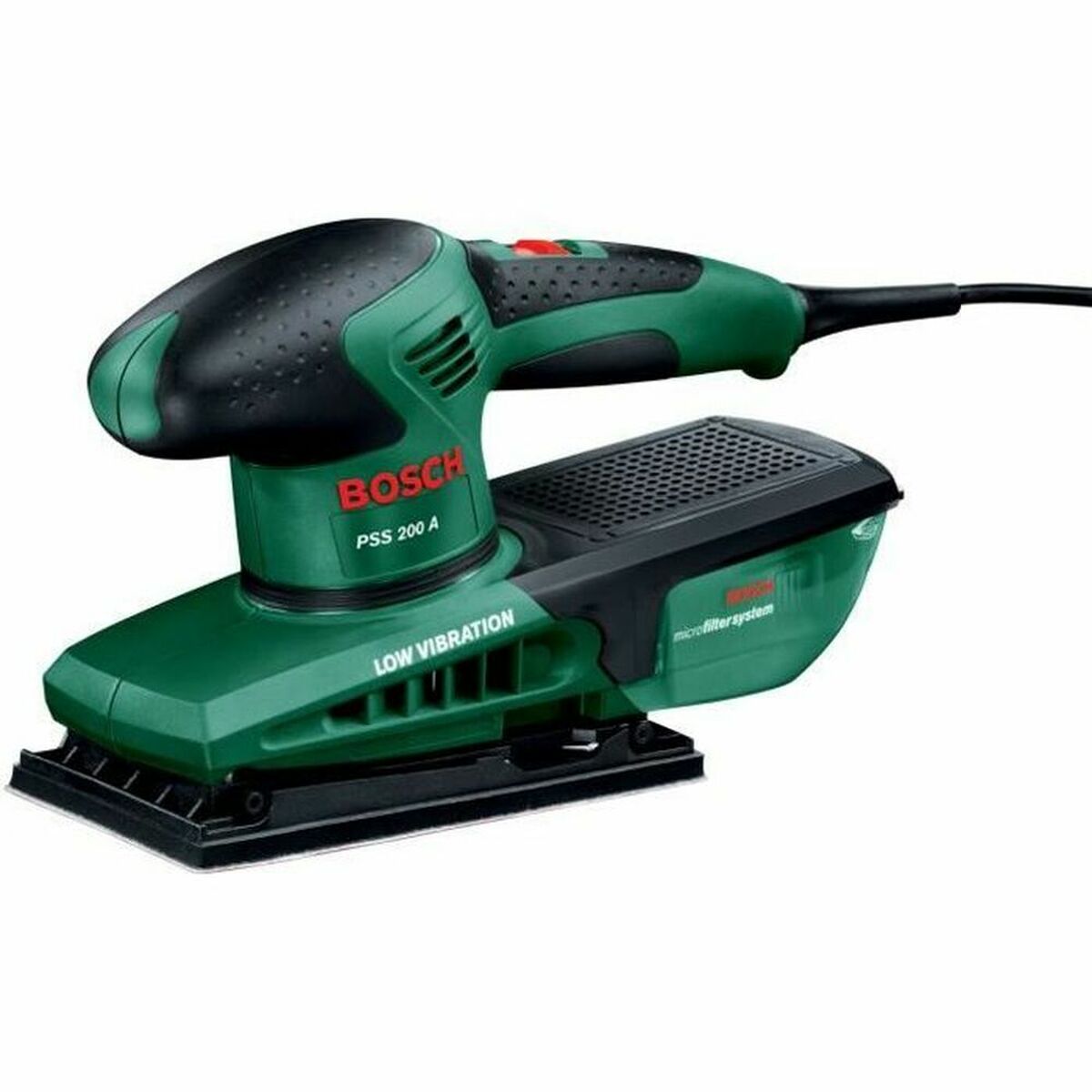 Random orbital sander BOSCH PSS 200 A 200 W 240 V Random orbital sander BOSCH PSS 200 A 200 W 240 V