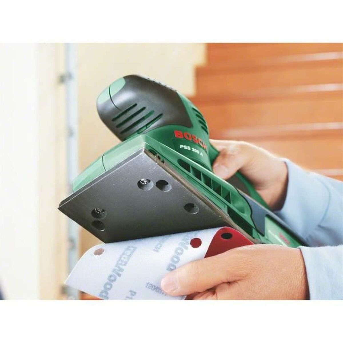 Random orbital sander BOSCH PSS 200 A 200 W 240 V