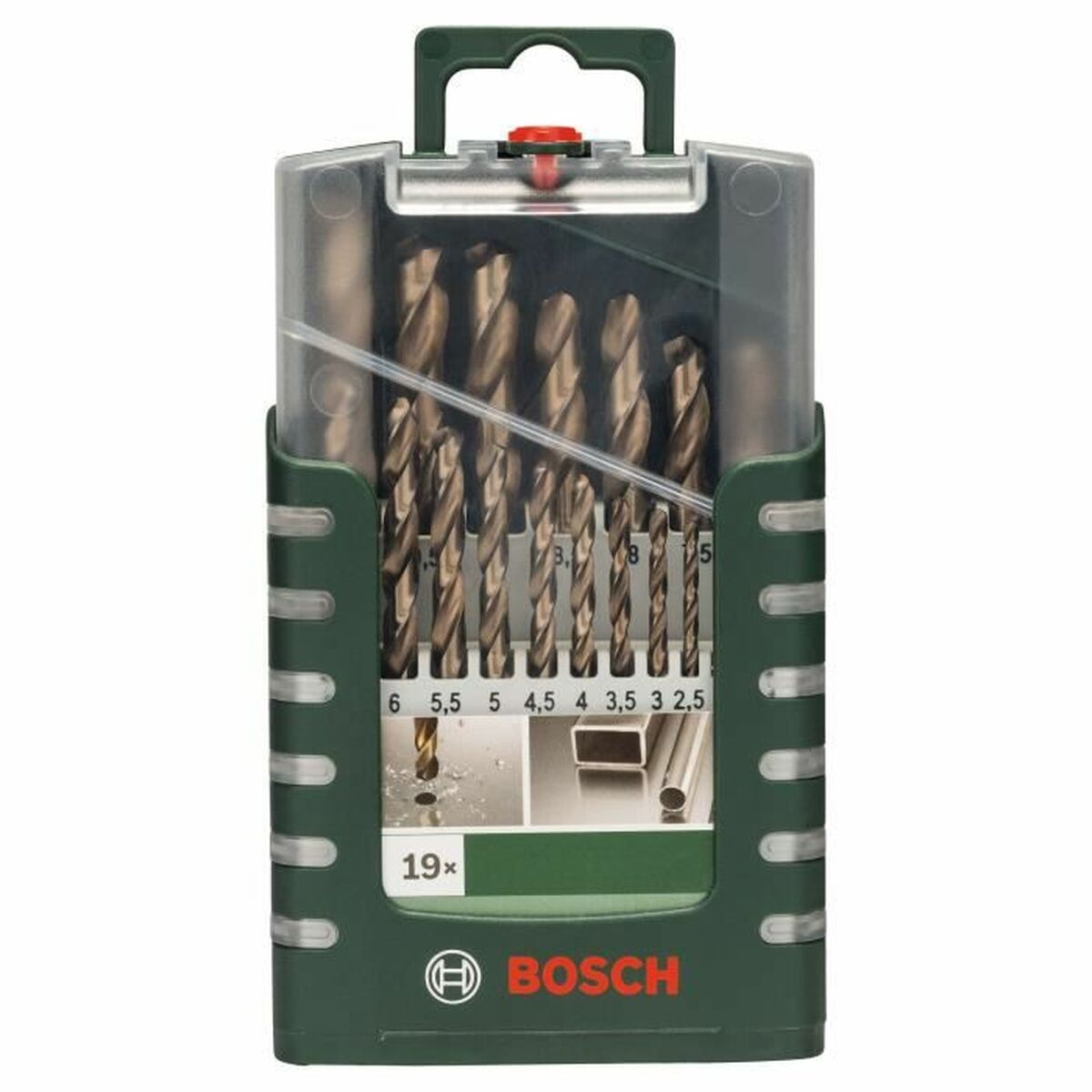 Spool set BOSCH 2609255133 Spiral Steel High speed 19 Pieces Spool set BOSCH 2609255133 Spiral Steel High speed 19 Pieces