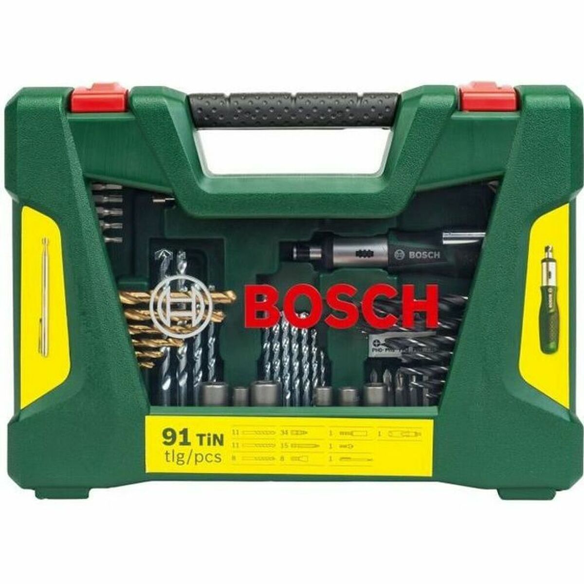 Spool set BOSCH 2607017195 Storage Box Transportation cover (9 Pieces) Spool set BOSCH 2607017195 Storage Box Transportation cover (9 Pieces)