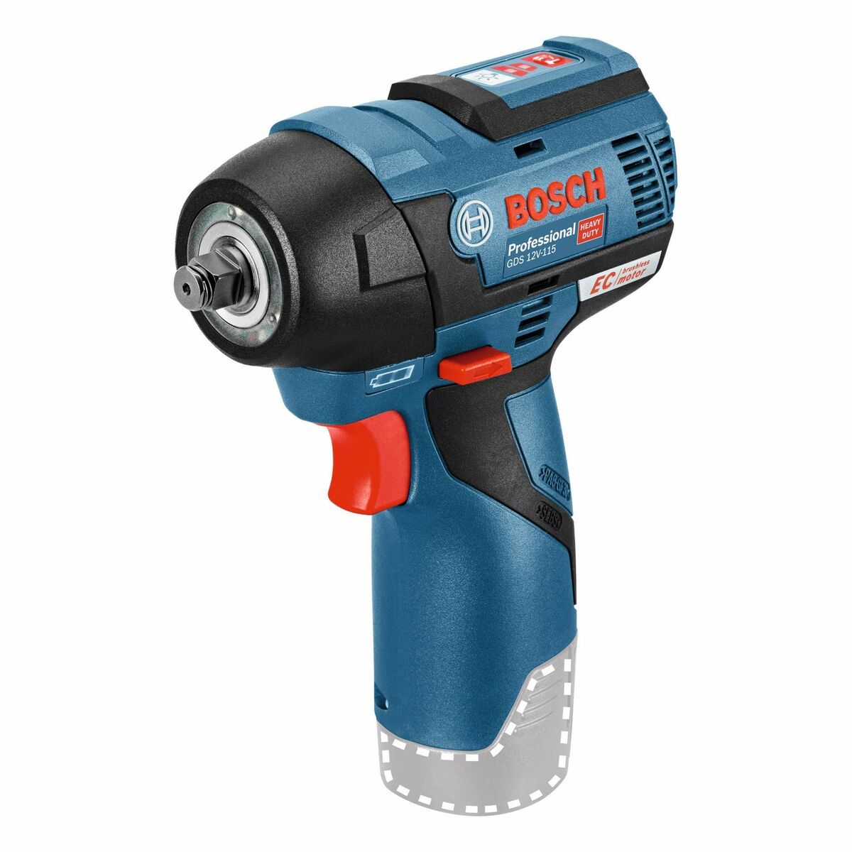 Hammer drill BOSCH Professional GDS 12V-115 2600 rpm 12 V Hammer drill BOSCH Professional GDS 12V-115 2600 rpm 12 V