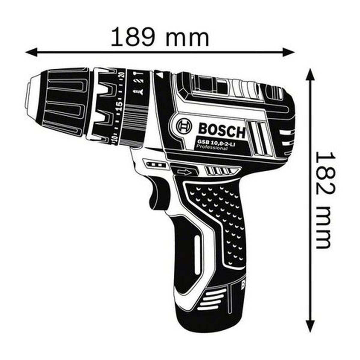 Electric screwdriver BOSCH 15 Nm 30 Nm