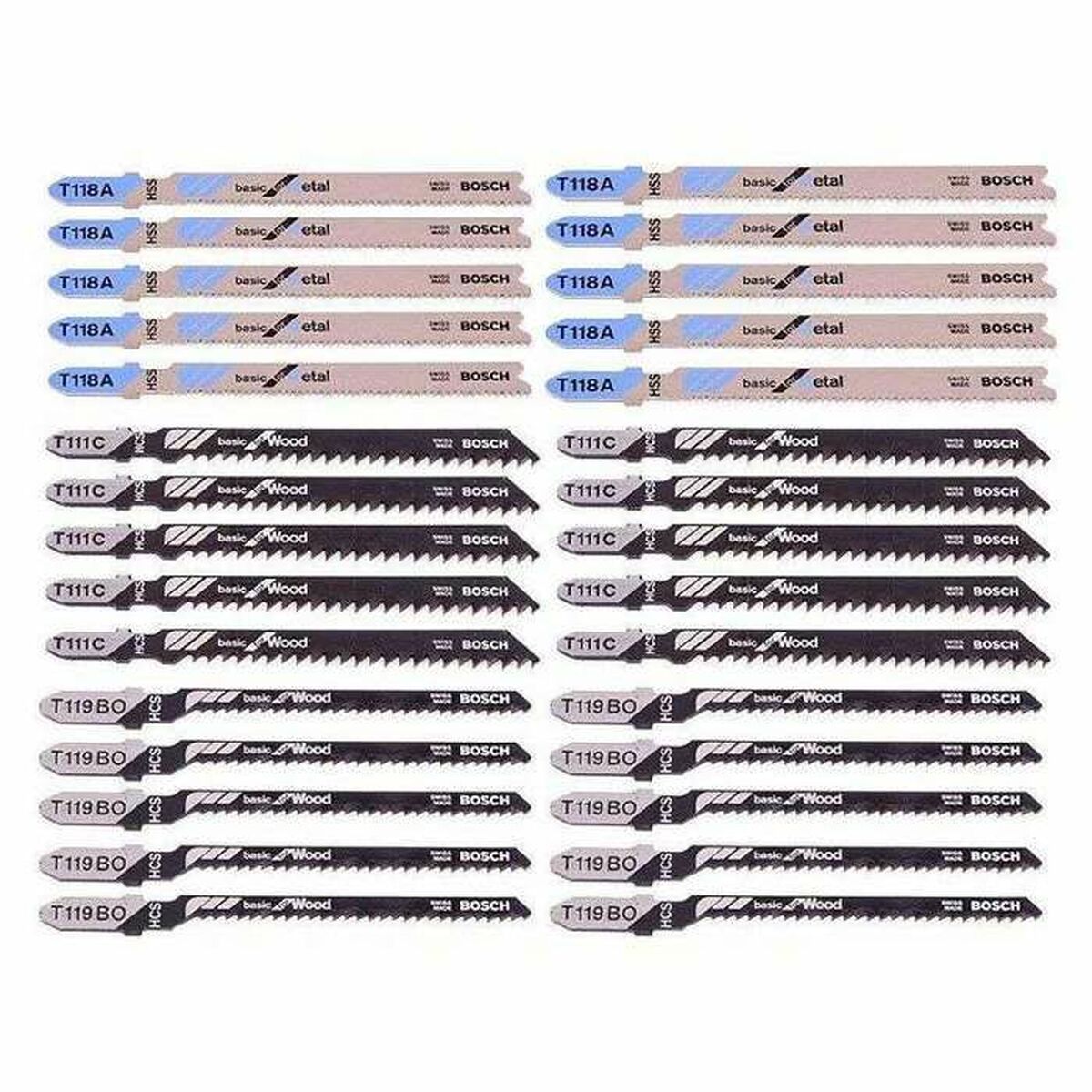 Saw Blade BOSCH 30 Pieces