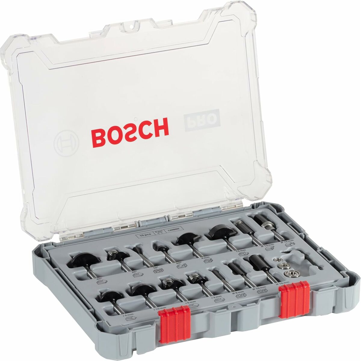 Accessories set BOSCH 2607017471 15 Pieces