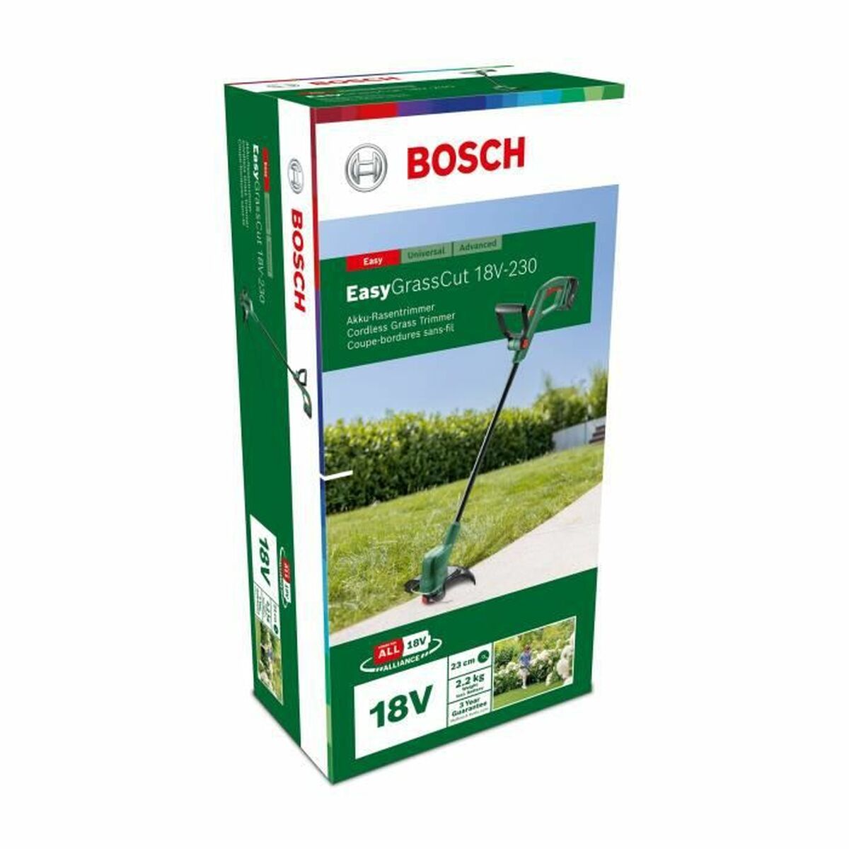 Electric Trimer BOSCH Easy GrassCut 18V-230 18 V  23 cm