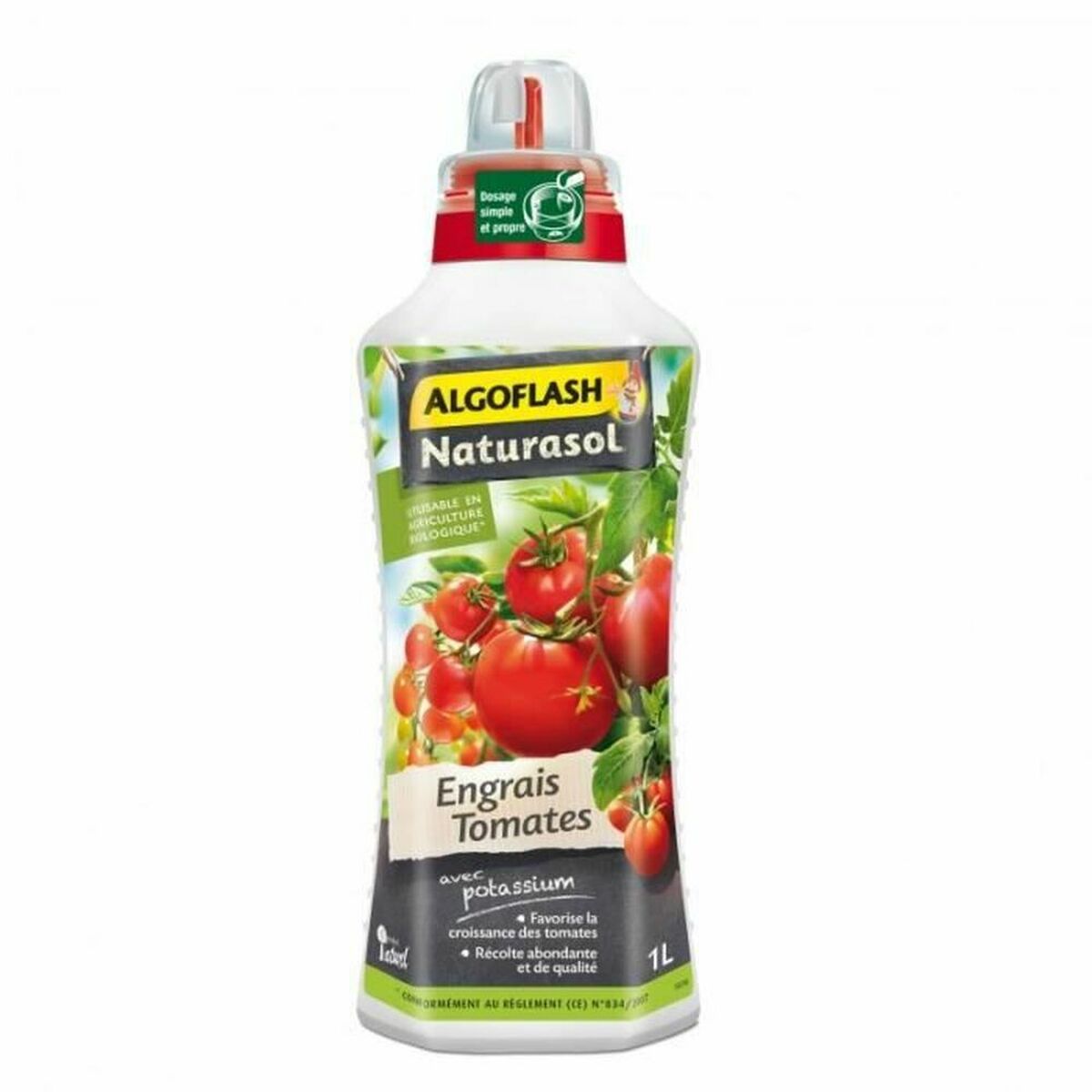 Organic fertiliser Algoflash Tomatoes 1 L Organic fertiliser Algoflash Tomatoes 1 L