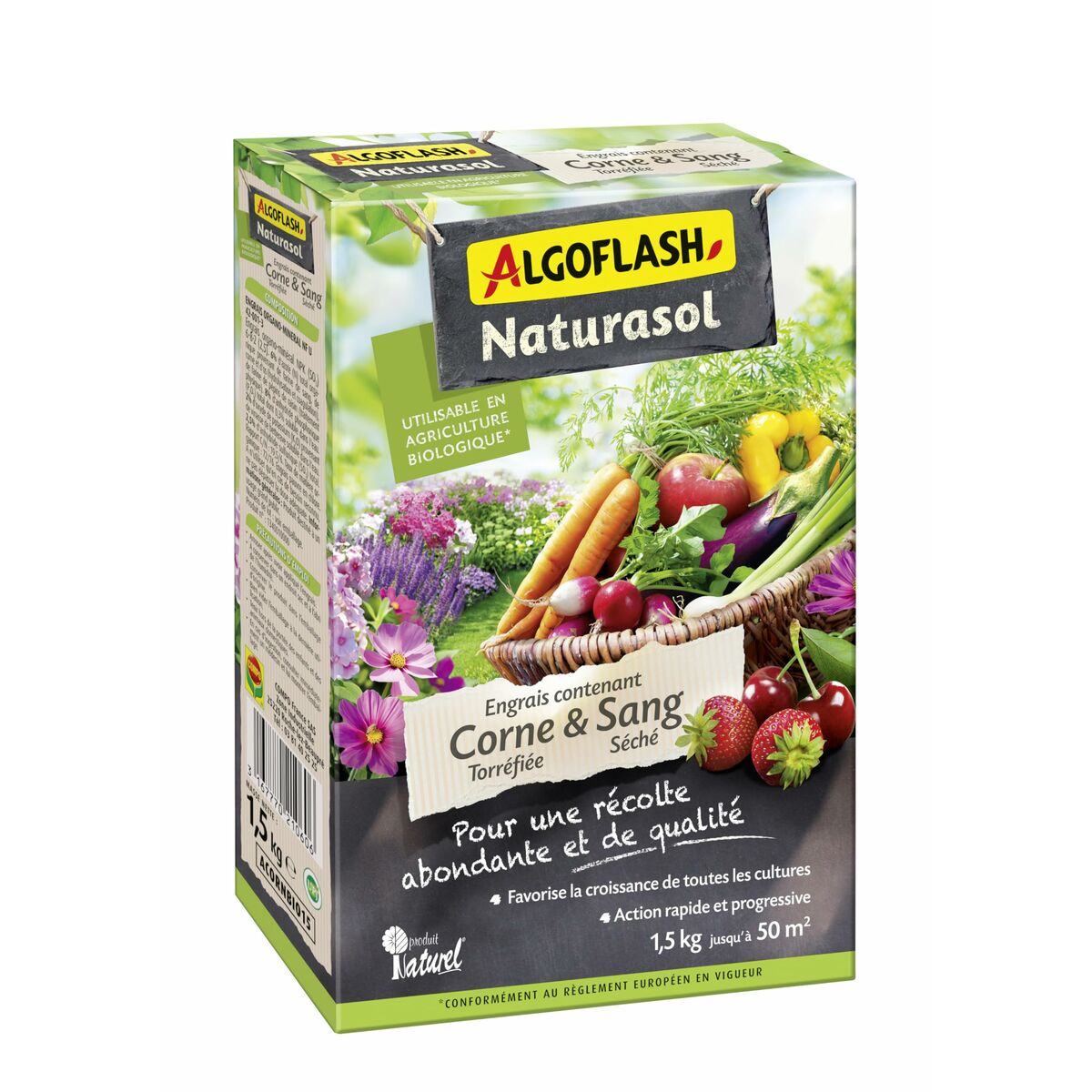 Plant fertiliser Algoflash 1,5 Kg