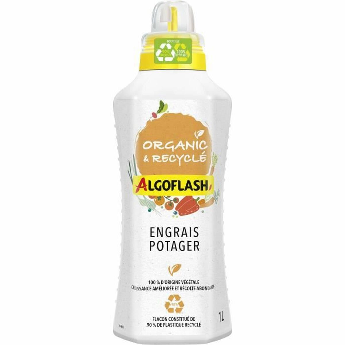 Plant fertiliser Algoflash Naturasol Organic Recycled 1 L Plant fertiliser Algoflash Naturasol Organic Recycled 1 L