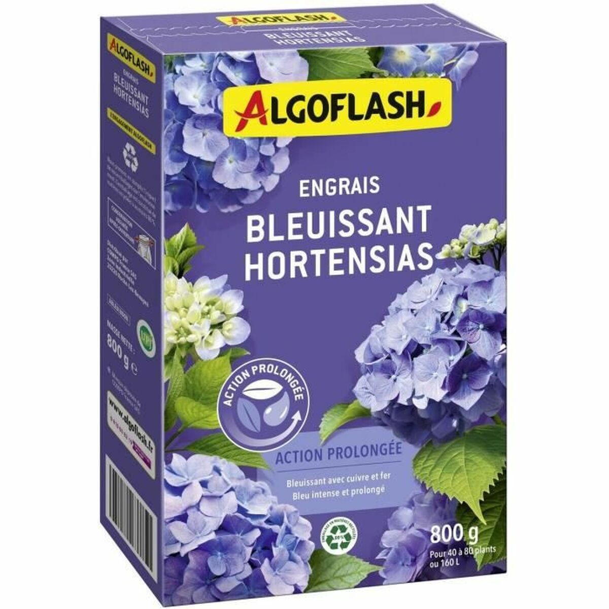 Plant fertiliser Algoflash ABLEUI800N Hydrangea 800 g Plant fertiliser Algoflash ABLEUI800N Hydrangea 800 g