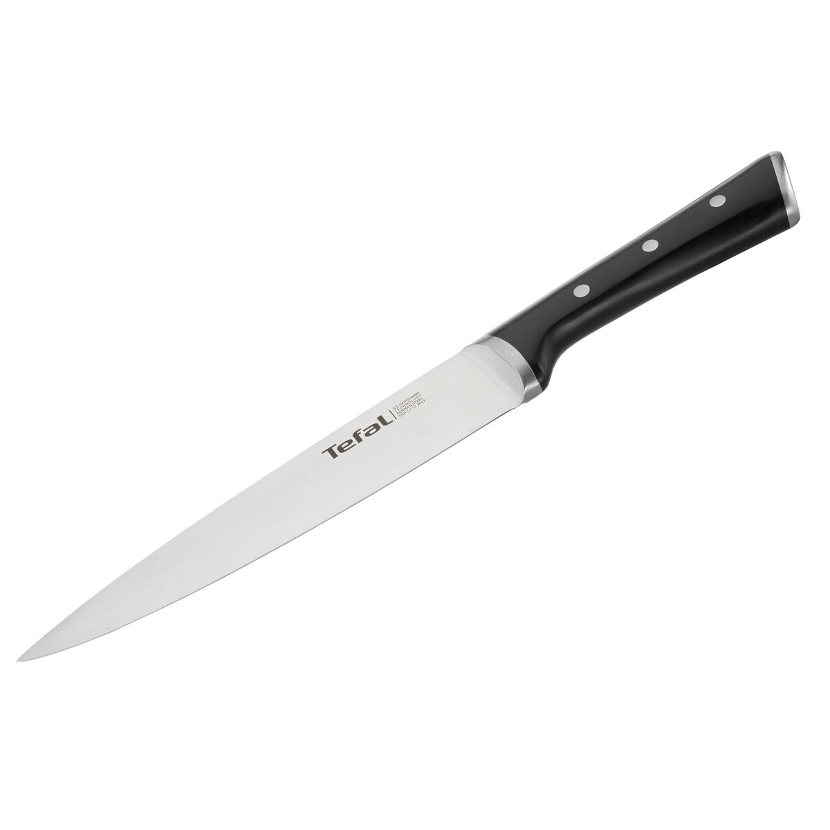 Kitchen Knife Tefal K23207 Black 7″ Stainless steel 20 cm
