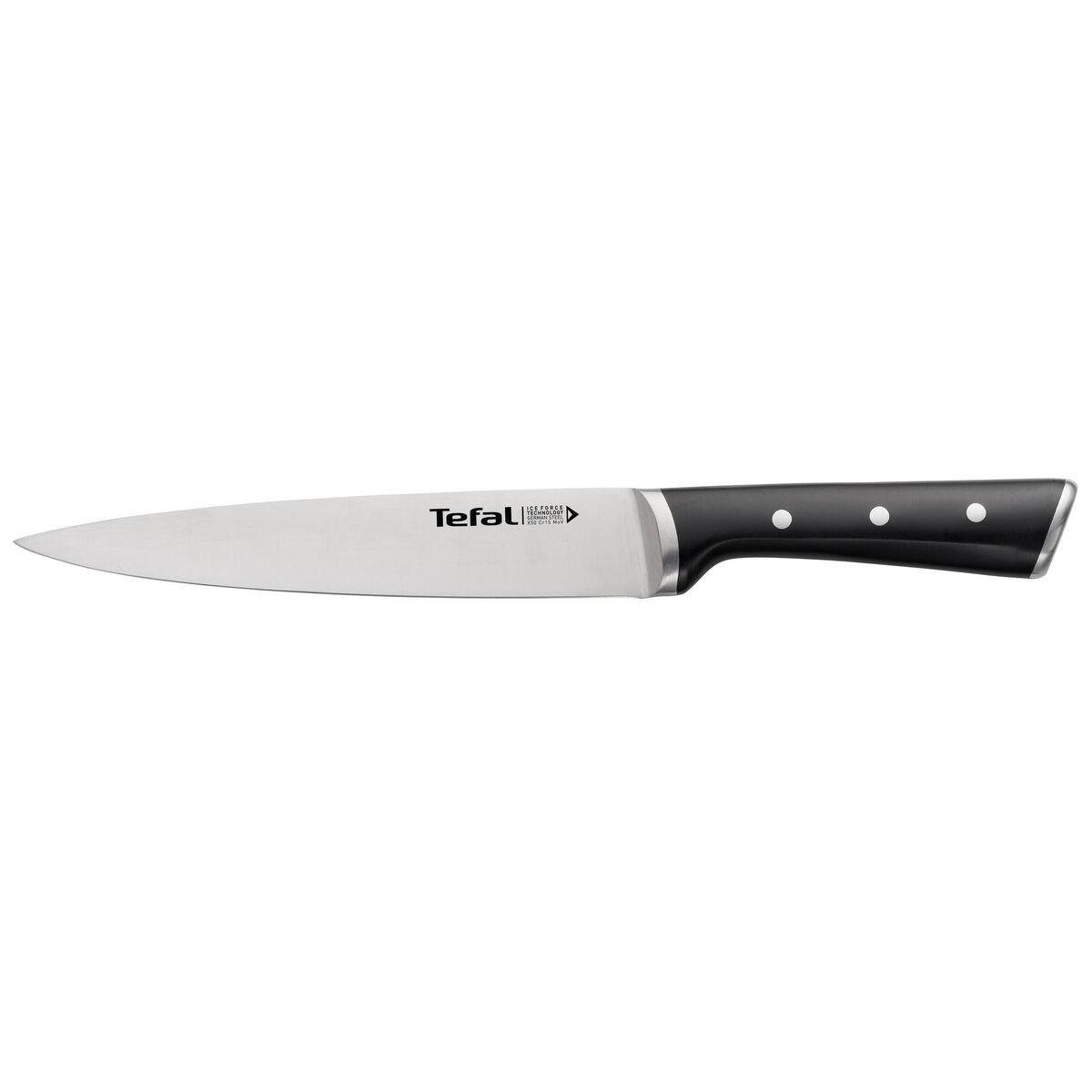 Kitchen Knife Tefal K23207 Black 7″ Stainless steel 20 cm