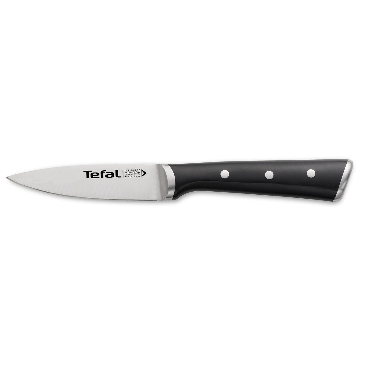 Kitchen Knife Tefal K2320514 ICE FO Black Stainless steel 9 cm Kitchen Knife Tefal K2320514 ICE FO Black Stainless steel 9 cm