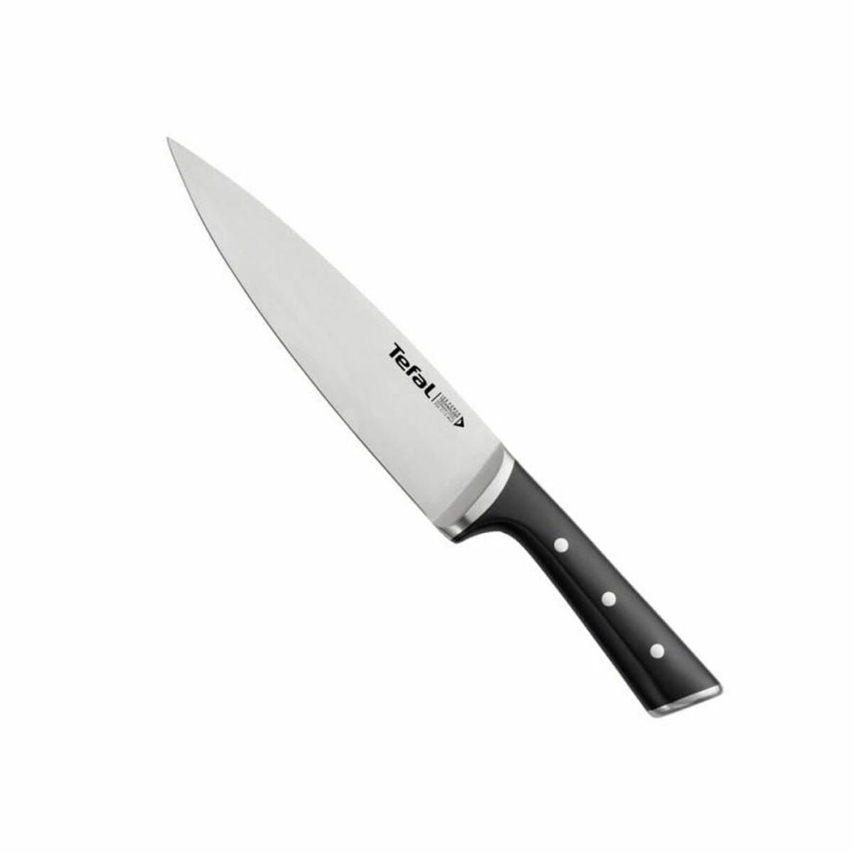 Kitchen Knife Tefal K23202 Black Medium Stainless steel 20 cm Kitchen Knife Tefal K23202 Black Medium Stainless steel 20 cm