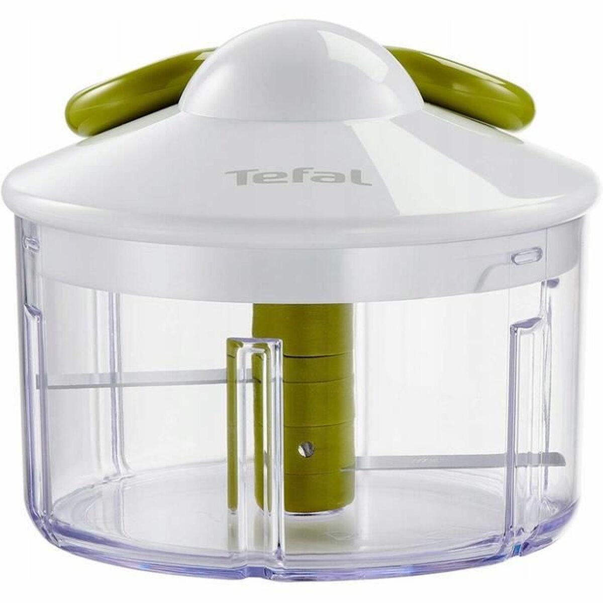 Manual mini chopper with pull cord Tefal K1330404 White Stainless steel Plastic