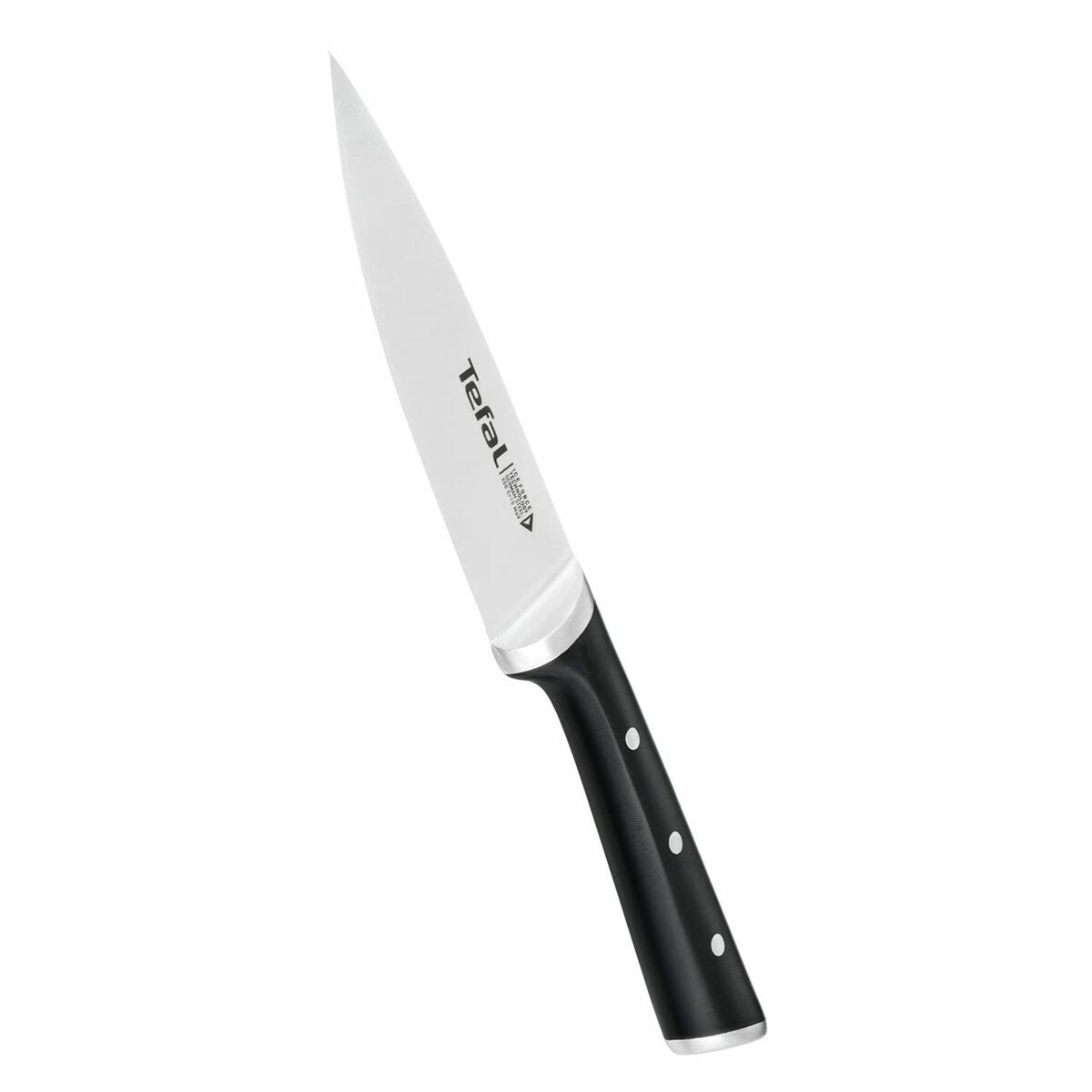 Kitchen Knife Tefal K23203 Black 7″ Stainless steel Plastic 15 cm