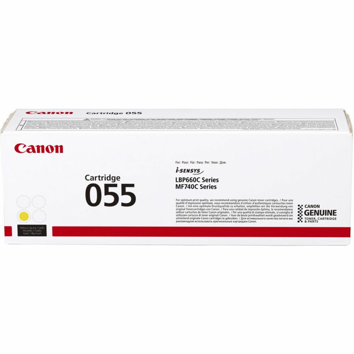 Toner Canon 055 Yellow Toner Canon 055 Yellow