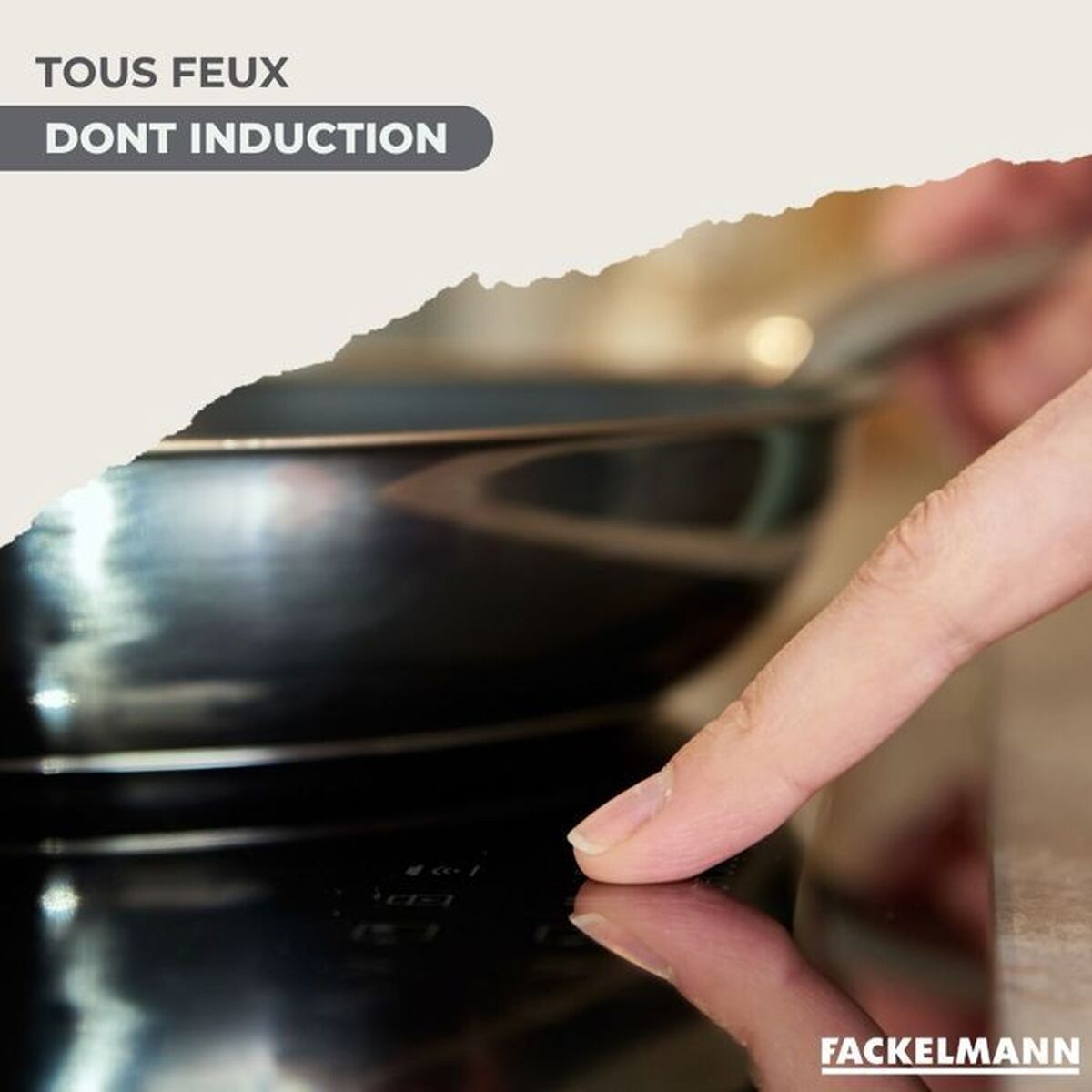 Cookware Fackelmann Ginebra Steel 12 Pieces