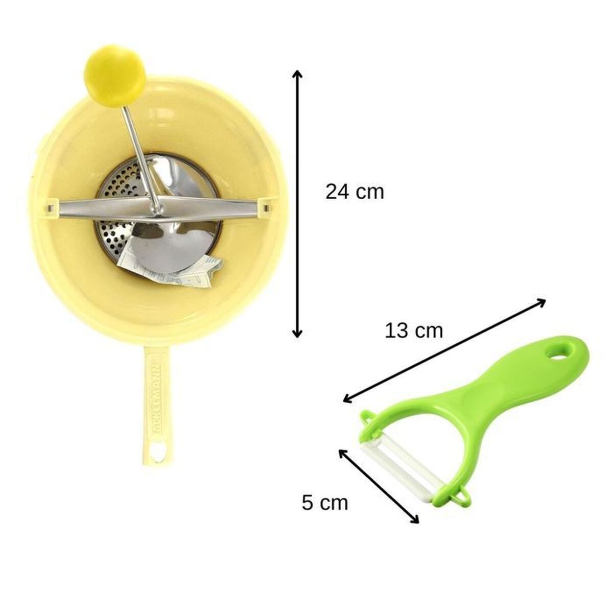 Kitchen utensils Fackelmann Vert Ceramic Stainless steel Plastic 20 x 40 x 30 cm 2 Pieces