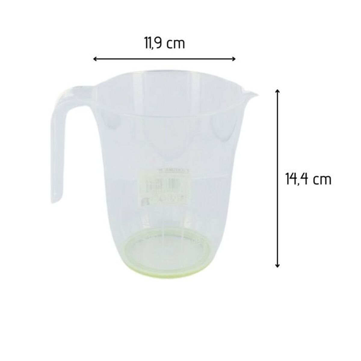 Set FM Professional Transparent Pastry Bag Measuring beaker 1 L