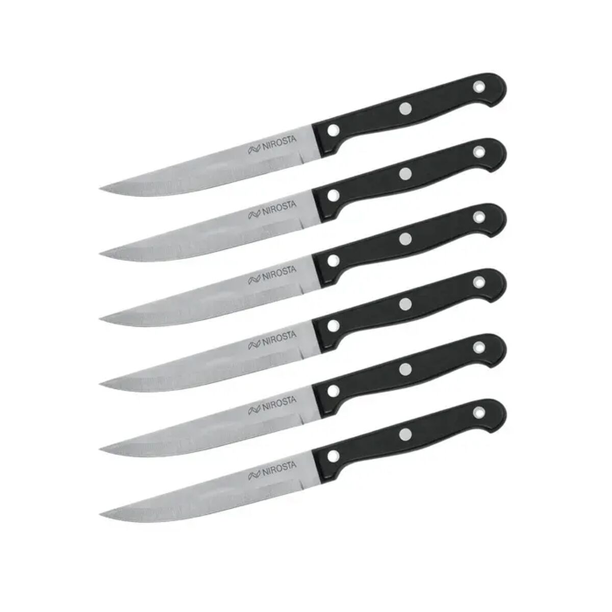 Knife Set Nirosta Stainless steel 6 Pieces Knife Set Nirosta Stainless steel 6 Pieces
