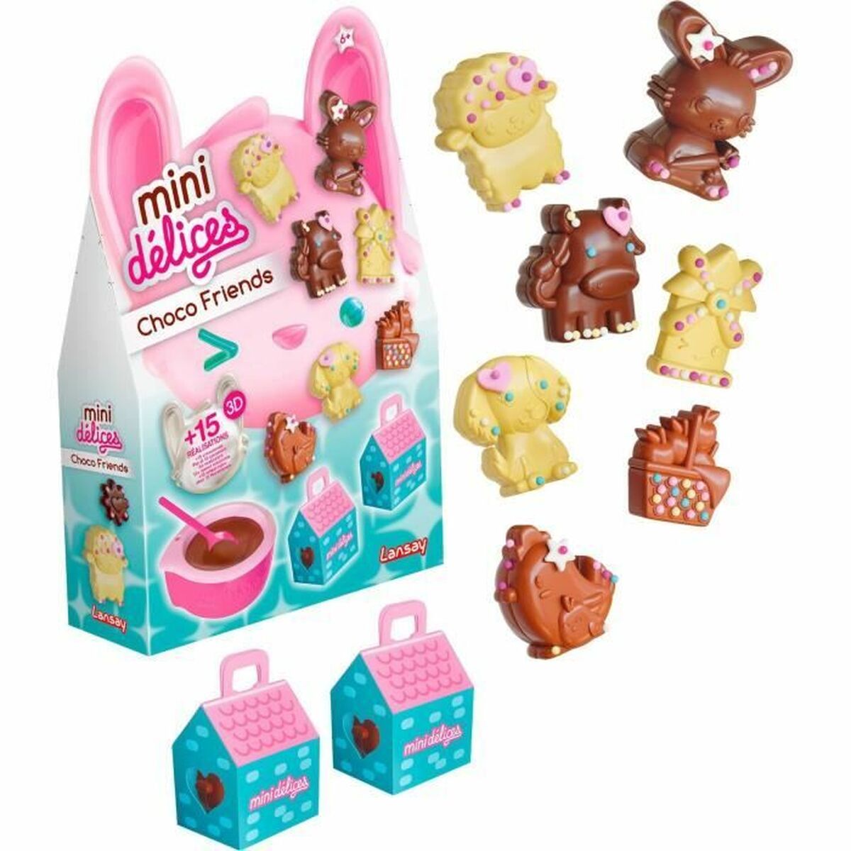 Set of Kitchen Utensils Lansay Mini delicias – LANSAY – Choco Friends