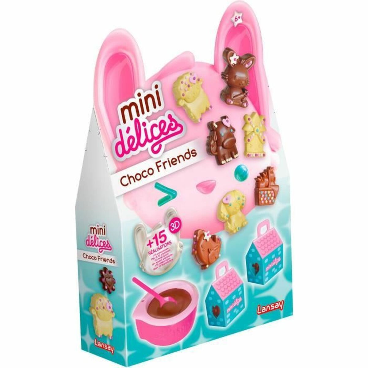 Set of Kitchen Utensils Lansay Mini delicias – LANSAY – Choco Friends