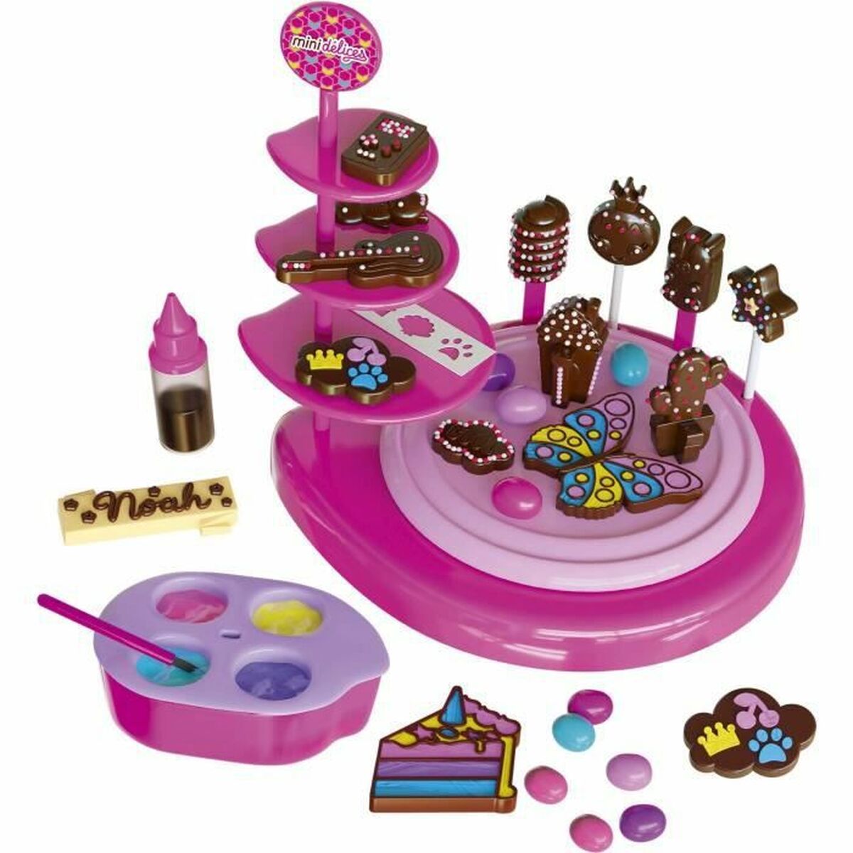 Craft Game Lansay Mini Dlices – 10 In 1 Chocolate Workshop  Bakery