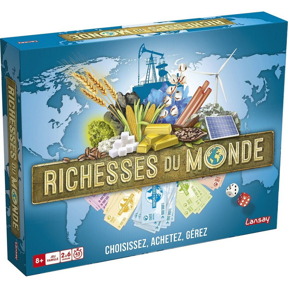 Board game Lansay Riches Of The World FR Board game Lansay Riches Of The World FR