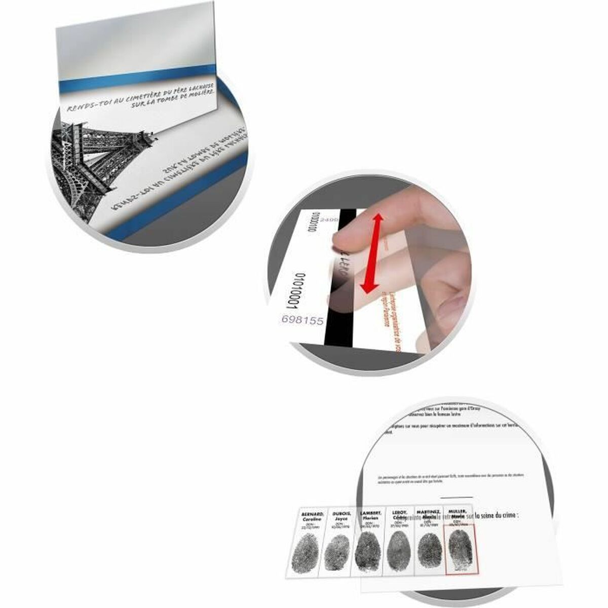 Board game Lansay Les Mystres De Paris (FR)