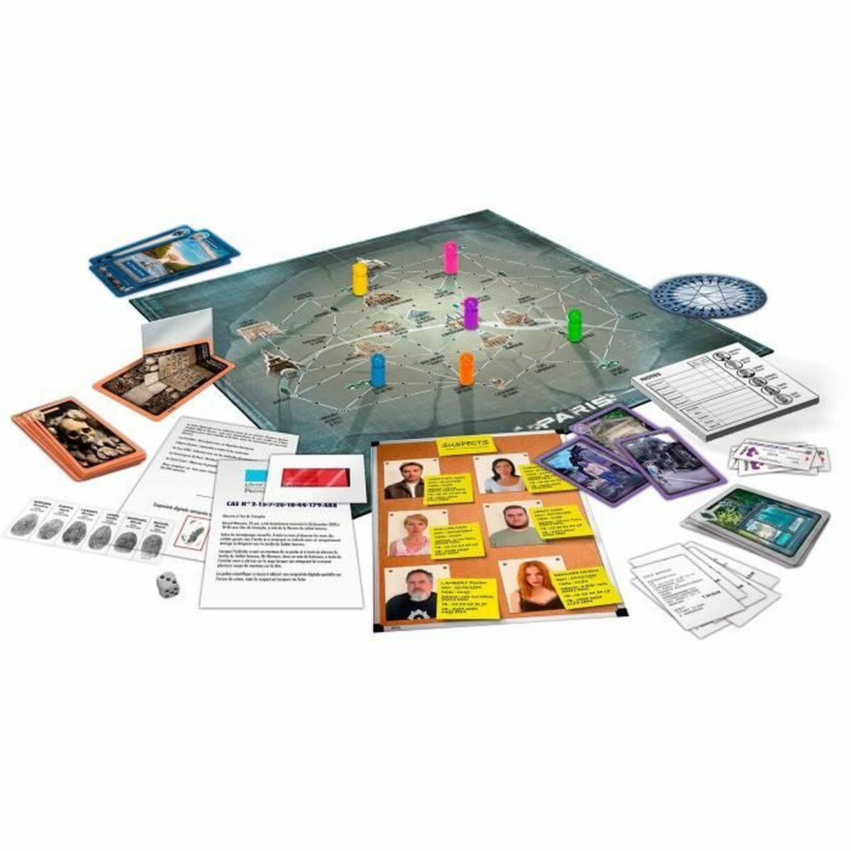 Board game Lansay Les Mystres De Paris (FR)