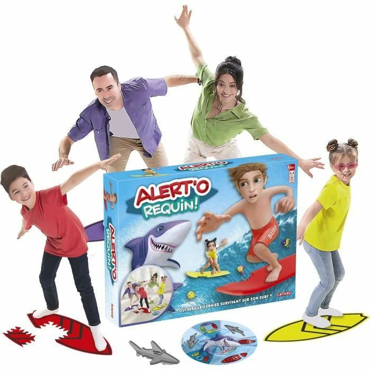 Board game Lansay Alert’o Requin! (FR)