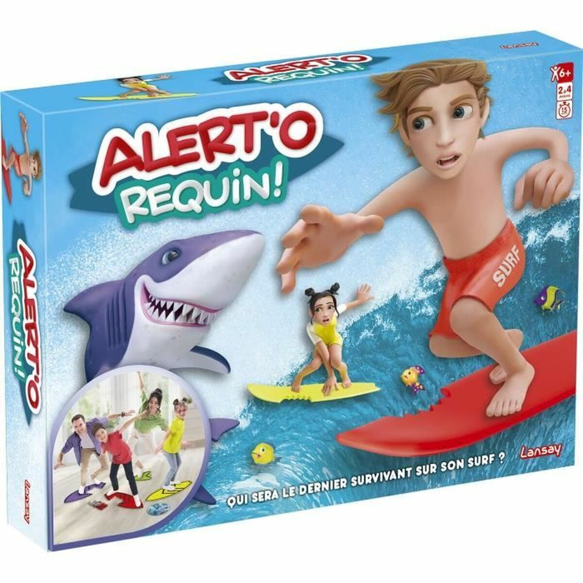 Board game Lansay Alert’o Requin! (FR)