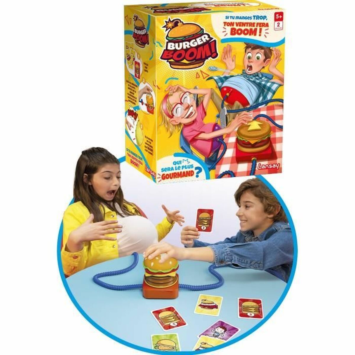 Board game Lansay Burger Boom Board game Lansay Burger Boom