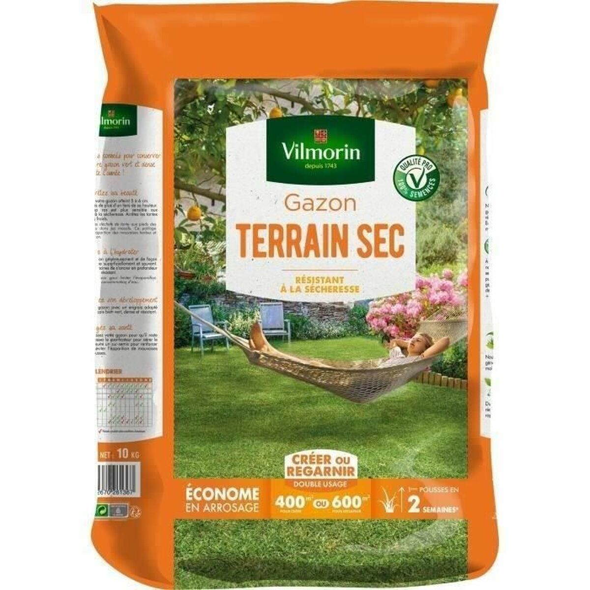 Seeds Vilmorin resistente para secano 10 kg Seeds Vilmorin resistente para secano 10 kg
