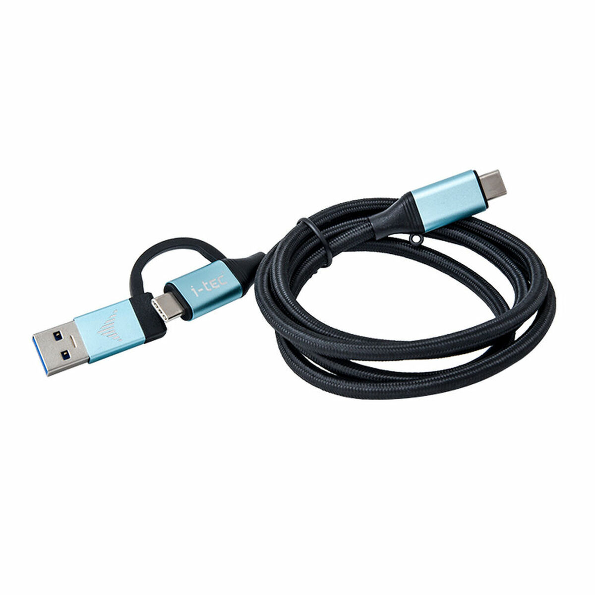 Cable USB C i-Tec C31USBCACBL Blue Black Black/Blue 1 m Cable USB C i-Tec C31USBCACBL Blue Black Black/Blue 1 m