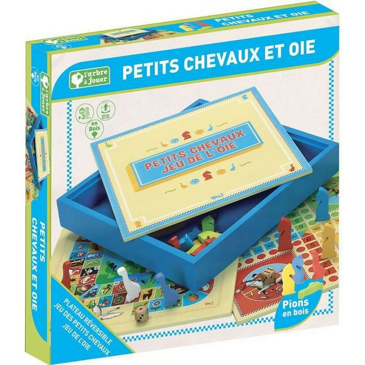 Board game L´Arbre a Jouer Little Horsesan Goose Games Board game L´Arbre a Jouer Little Horsesan Goose Games