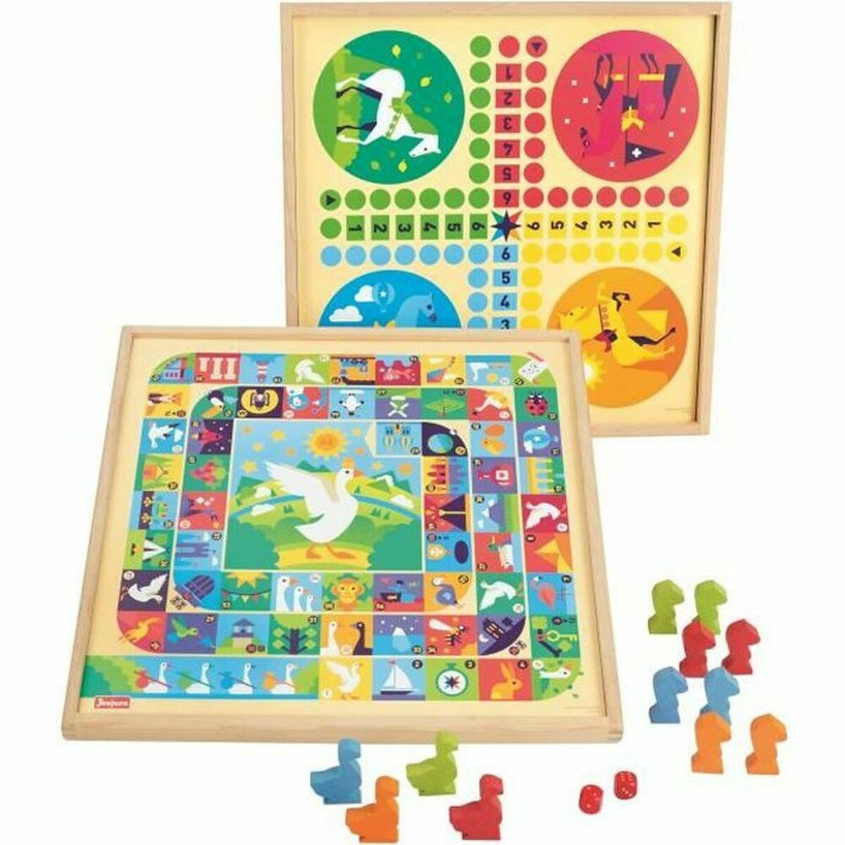 Board game Jeujura Game of goose and small horses (FR) Board game Jeujura Game of goose and small horses (FR)