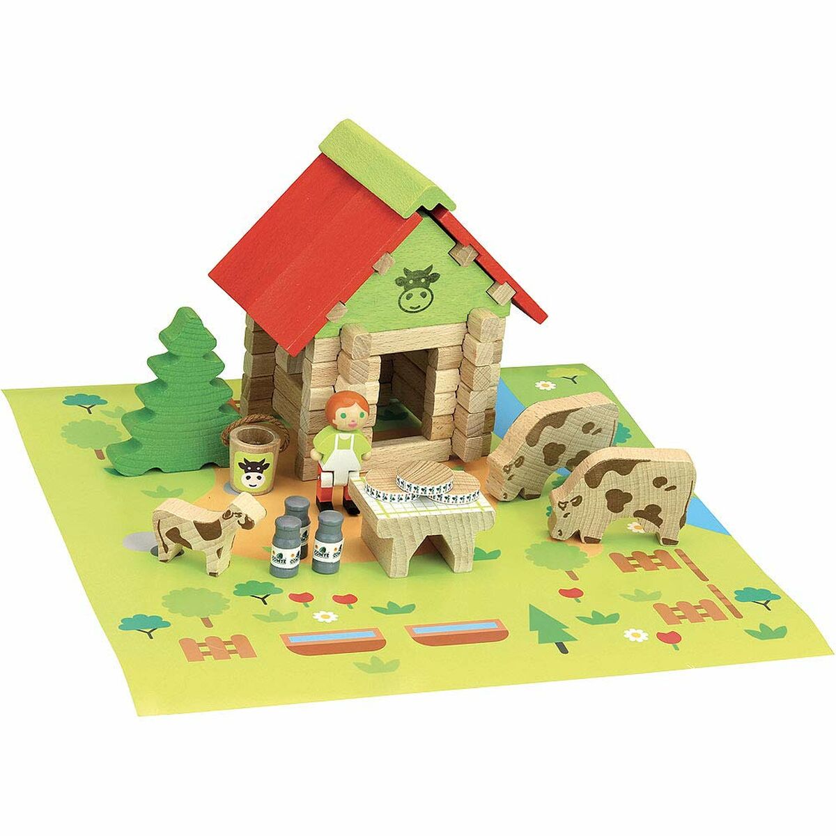 Playset Jeujura THE COUNT’S HOUSE 50 Pieces