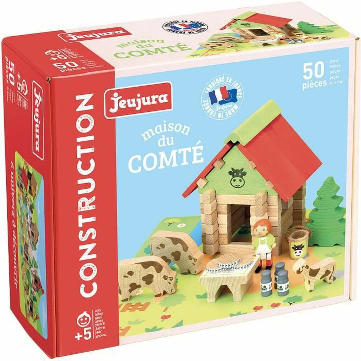 Playset Jeujura THE COUNT’S HOUSE 50 Pieces