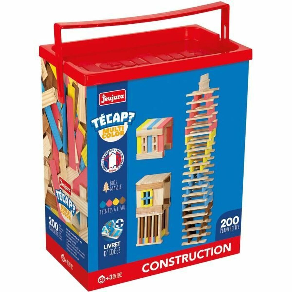 Construction set Jeujura Tcap Multicolor