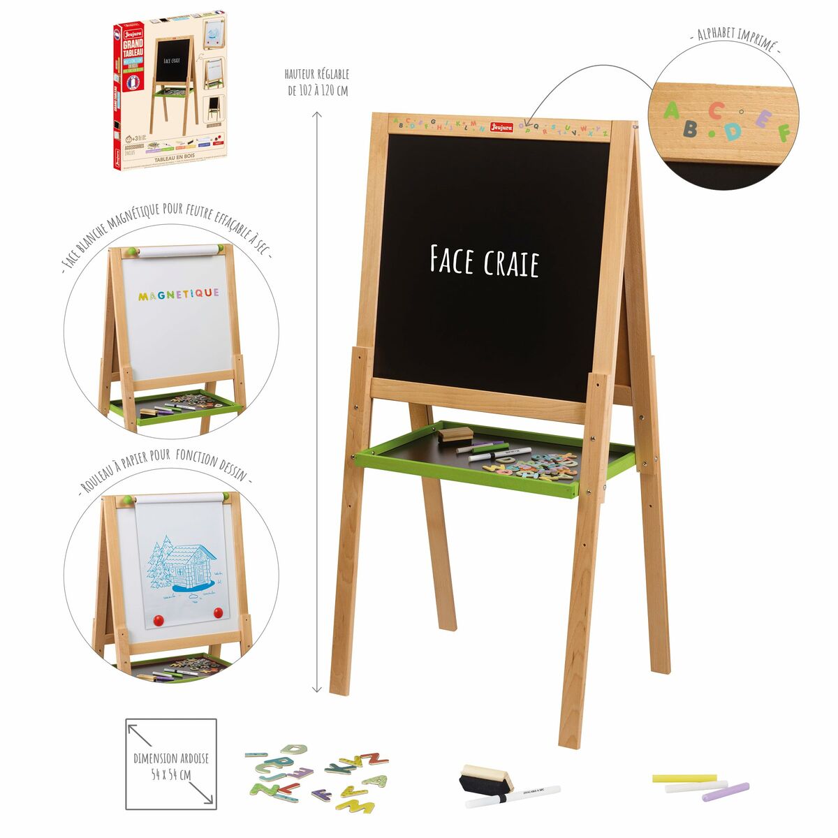 Double-sided Slate Jeujura